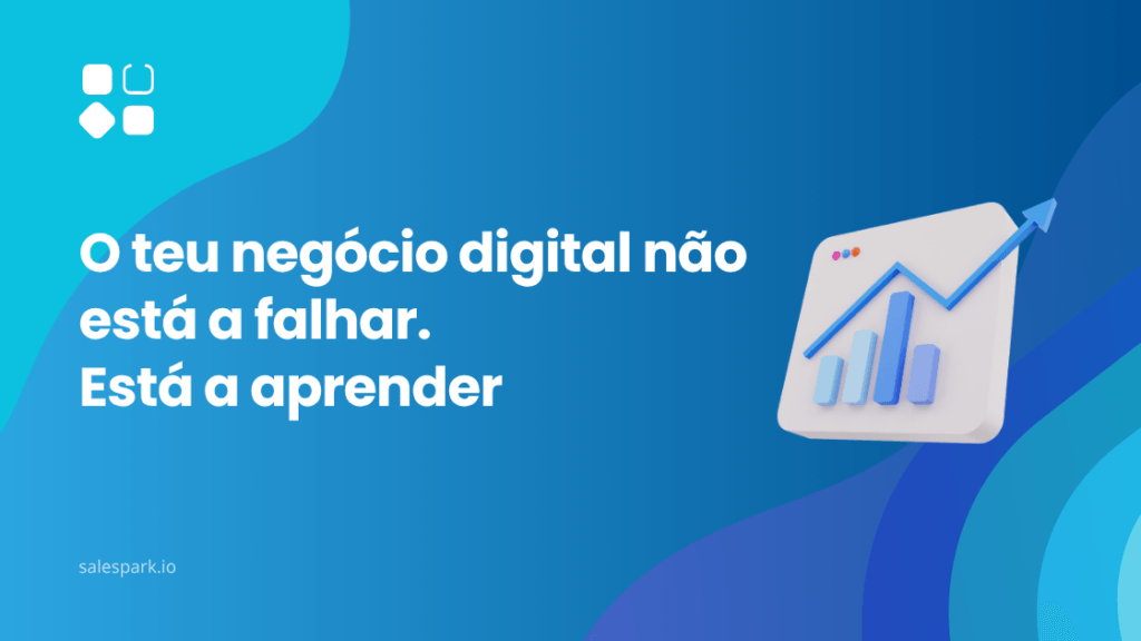 Pessoa a trabalhar no computador a refletir sobre o seu negócio digital que ainda não está a gerar resultados
